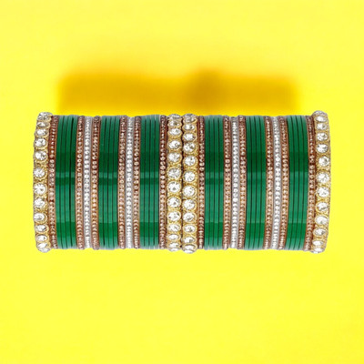 SRKBS Plastic Bangle Set(Pack of 42)
