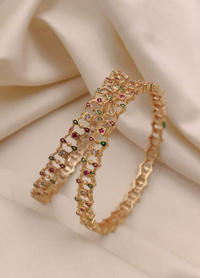 AGASTYA CREATIONS Alloy Bangle Set(Pack of 2)