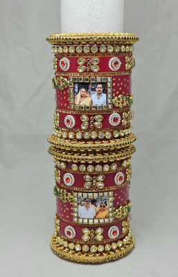 INAYA Plastic Zircon Bangle Set(Pack of 10)