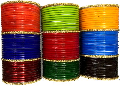 Shubhlaxmi Glass Beads Bangle Set(Pack of 120)