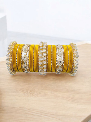 TBK Metal Bangle Set(Pack of 32)