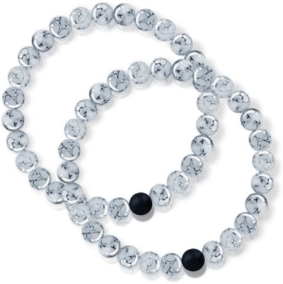 Stylewell Plastic Beads Bracelet Set(Pack of 2)