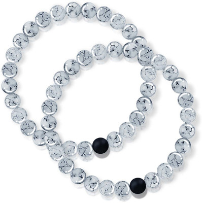 Uniqon Plastic Beads Bracelet Set(Pack of 2)