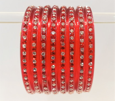 Rudra Plastic Bangle Set(Pack of 8)