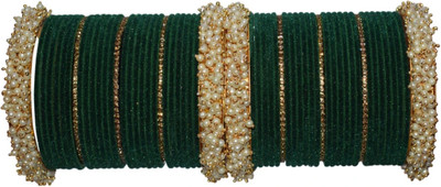 ELITEBAZAAR Metal Silver Bangle Set(Pack of 58)