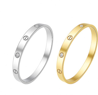 Vicon Stainless Steel Bracelet(Pack of 2)