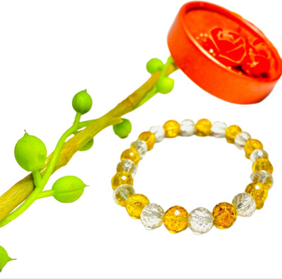 SHREE RADHE TRADERS Crystal, Citrine Bracelet