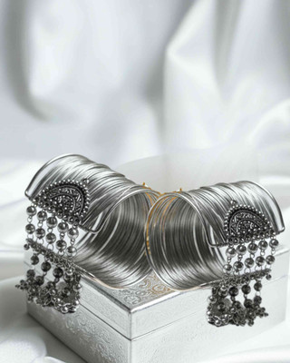 Orangenysha Brass Gold-plated Cuff(Pack of 2)