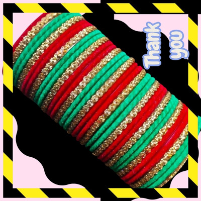 Aaradhya traders Glass Bangle Set(Pack of 36)