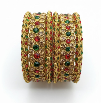 AS FASHION BAZAAR Plastic Bangle Set(Pack of 6)