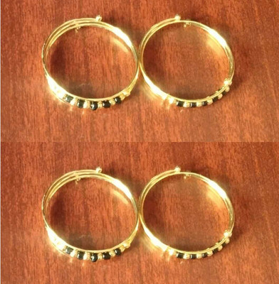 DHASRAM Metal Bangle Set(Pack of 4)