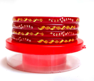 hand kkrafts Plastic Bangle Set(Pack of 4)
