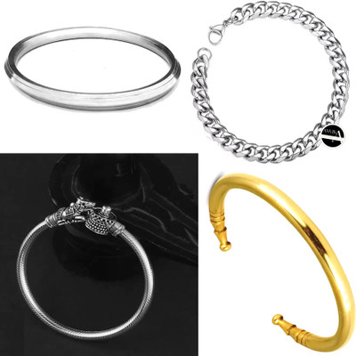 ANVIKA Alloy Kada(Pack of 4)