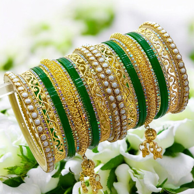 WEUVA LOVE WE CRAFT Metal Zircon Gold-plated Chudas