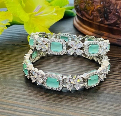 AyanAarsh Alloy Bangle Set