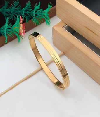 MAME CREATION Stainless Steel Gold-plated Kada