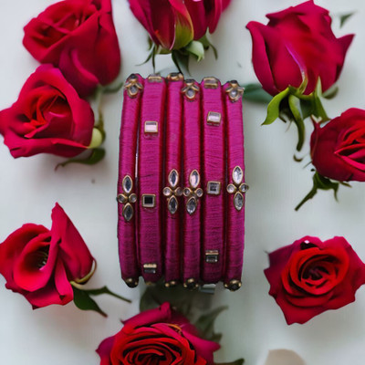 shambhave Dori Bangle Set(Pack of 6)
