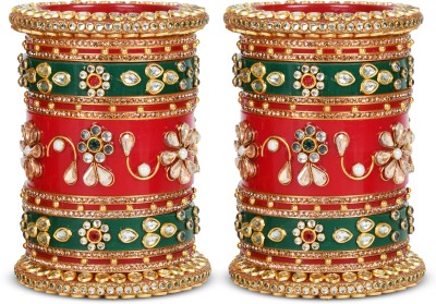 BridalGarnish Plastic Bangle Set(Pack of 2)