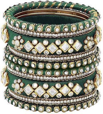 Manasi Alloy Gold-plated Bangle Set(Pack of 2)