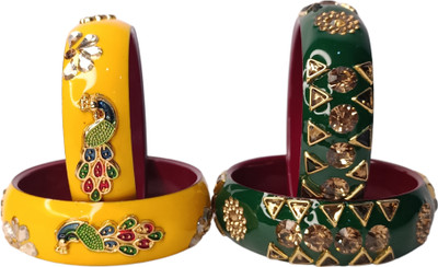 Lahthi Wala Lac Kada(Pack of 4)