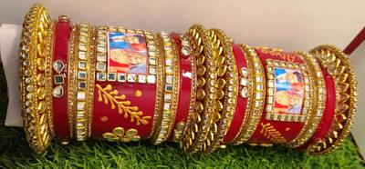 SP PHOTO CHURA Plastic Bangle Set(Pack of 2)