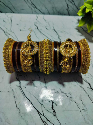 DBS Alloy Beads Gold-plated Chudas(Pack of 2)