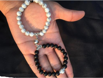 AVR JEWELS Alloy Bracelet(Pack of 2)