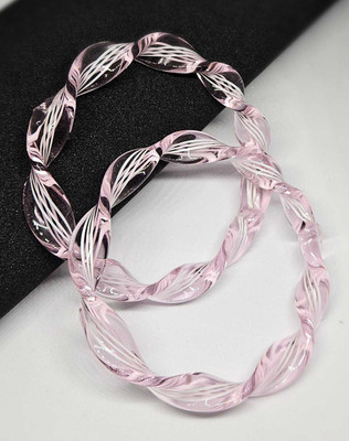 NY Lifestyles Glass Bangle(Pack of 2)