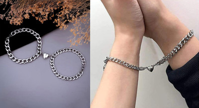 P R Production Brass Bracelet(Pack of 2)