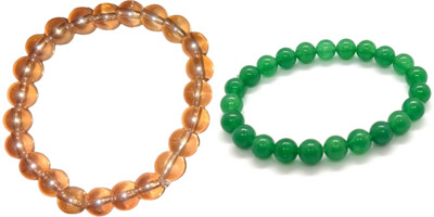 Malas Collection Stone, Glass Bracelet Set(Pack of 2)