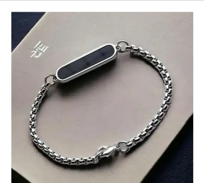 Floky Stainless Steel Sterling Silver Bracelet