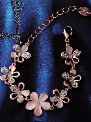 Dressberry Alloy Cubic Zirconia Bracelet