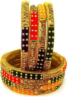 RADHA MOHAN EMPIRE Glass Bangle Set(Pack of 8)