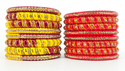 lahticollection Lac Bangle Set(Pack of 2)