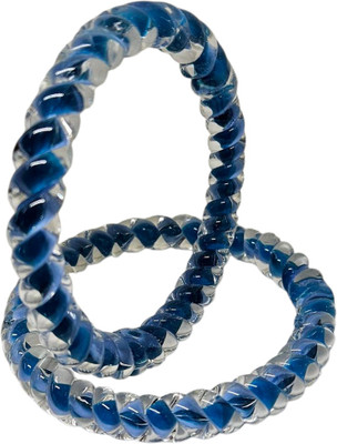 NY Lifestyles Glass Bangle Set(Pack of 2)
