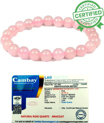 MARMORIS ECOM Crystal Quartz Bracelet