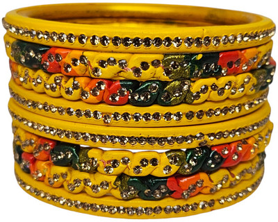 NY Lifestyles Lac Bangle Set(Pack of 8)