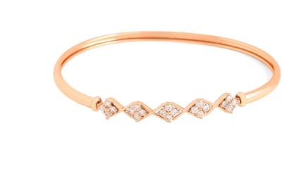 YELLOW CHIMES Copper Zircon Gold-plated Bracelet