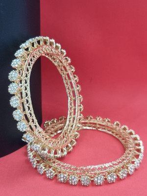ANOUK Brass Gold-plated Bangle Set(Pack of 2)