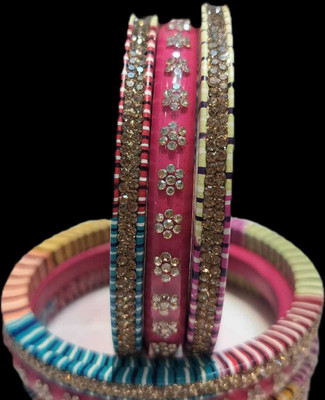 Ladiesstop Lac Bangle Set(Pack of 6)