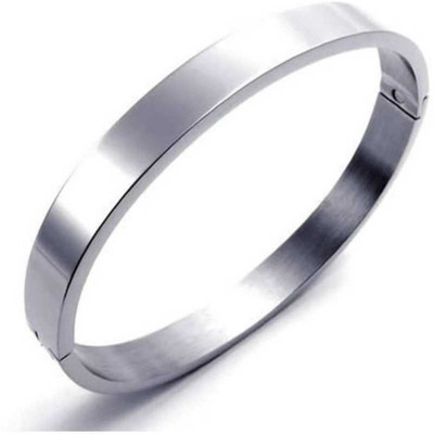 HouseOfCommon Stainless Steel Sterling Silver Kada