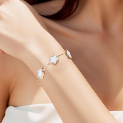 Winnifred Stainless Steel Gold-plated Bracelet