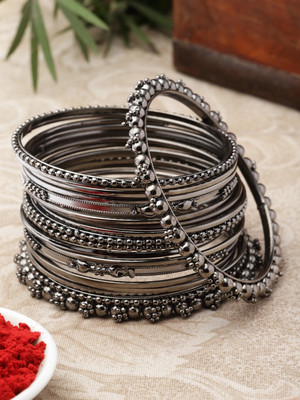 ZENEME Metal Bangle Set(Pack of 20)