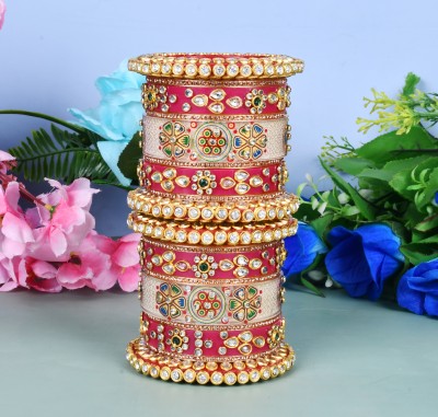 Bridal Plastic Bangle Set(Pack of 2)