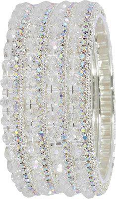 NMII Metal Bangle Set(Pack of 4)