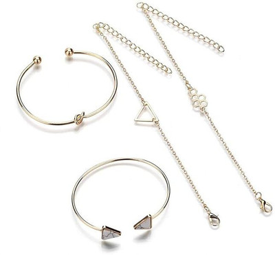 Vembley Alloy Gold-plated Bracelet