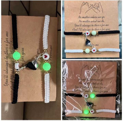 RV YUWON Leather Bracelet(Pack of 2)