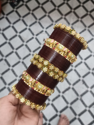 snapbazaar Brass, Plastic Bangle Set(Pack of 30)