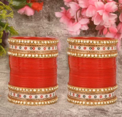 shivaay traders Plastic Zircon Chudas(Pack of 2)