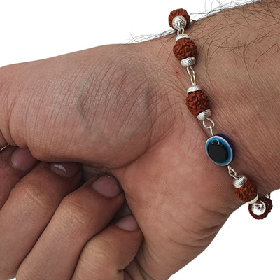 kripaurban Rudraksha, Evil Eye Silver Kada
